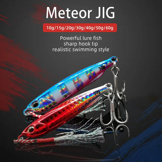 Metal Cast Jig Spoon Shore Casting