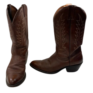 Boulet Leather Cowboy Boots