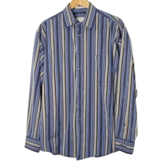 Retreat Striped Long Sleeve Button Down Shirt