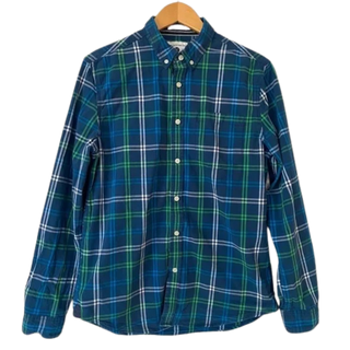 Cactus Plaid Button Down