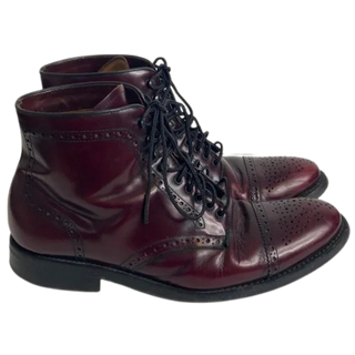 Suitsupply Leather Lace Up Brogue Chukka