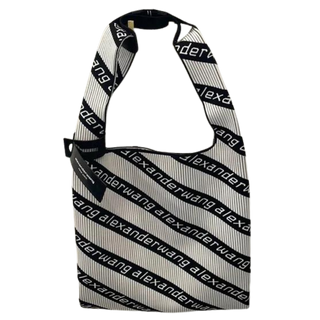 Alexander Wang Knit Jaquard Shopper Tote Bag