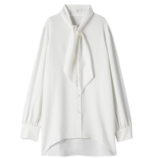 Aritzia Wilfred Maui Tie Front Blouse