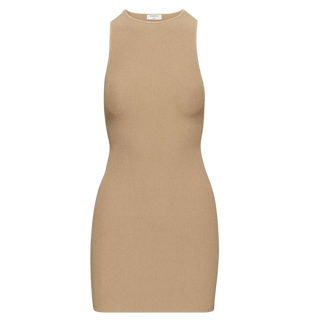 Babaton Sculpt Knit Racer Mini Dress