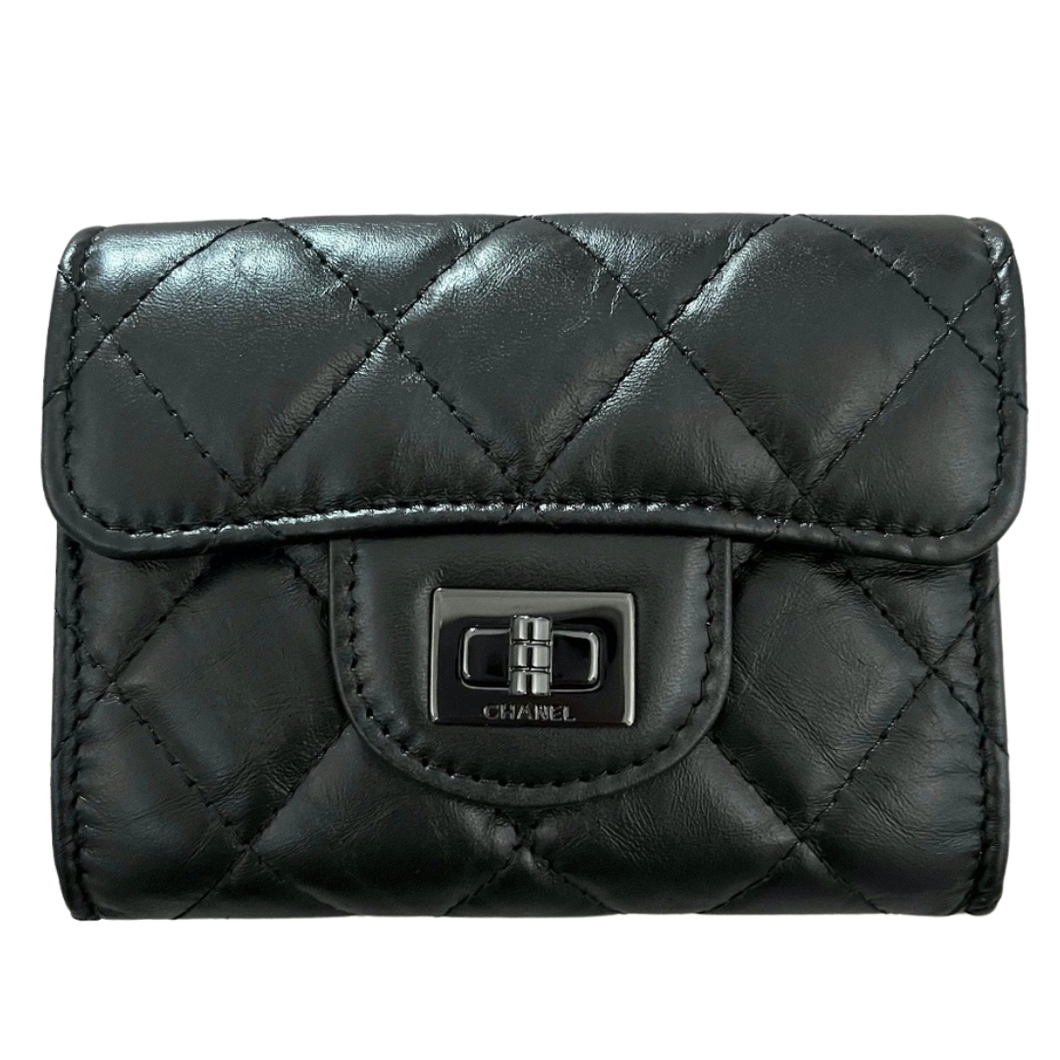 Chanel Calfskin Flap Card Holder