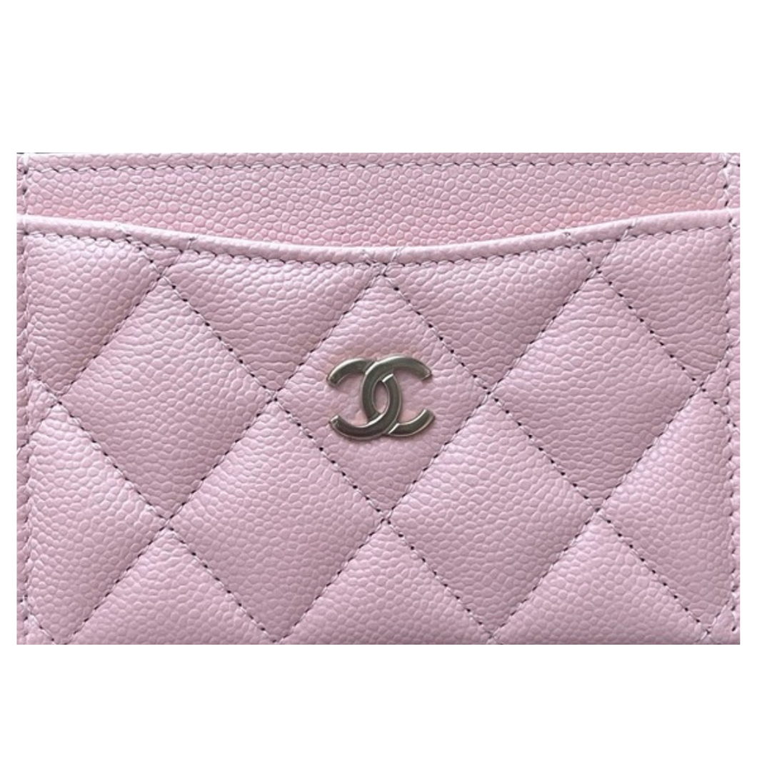 Chanel CC Quilted Leather Cardholder