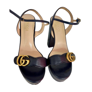 Gucci Marmont Block Heels