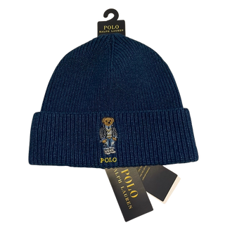 Polo by Ralph Lauren Cotton Polo Bear Beanie