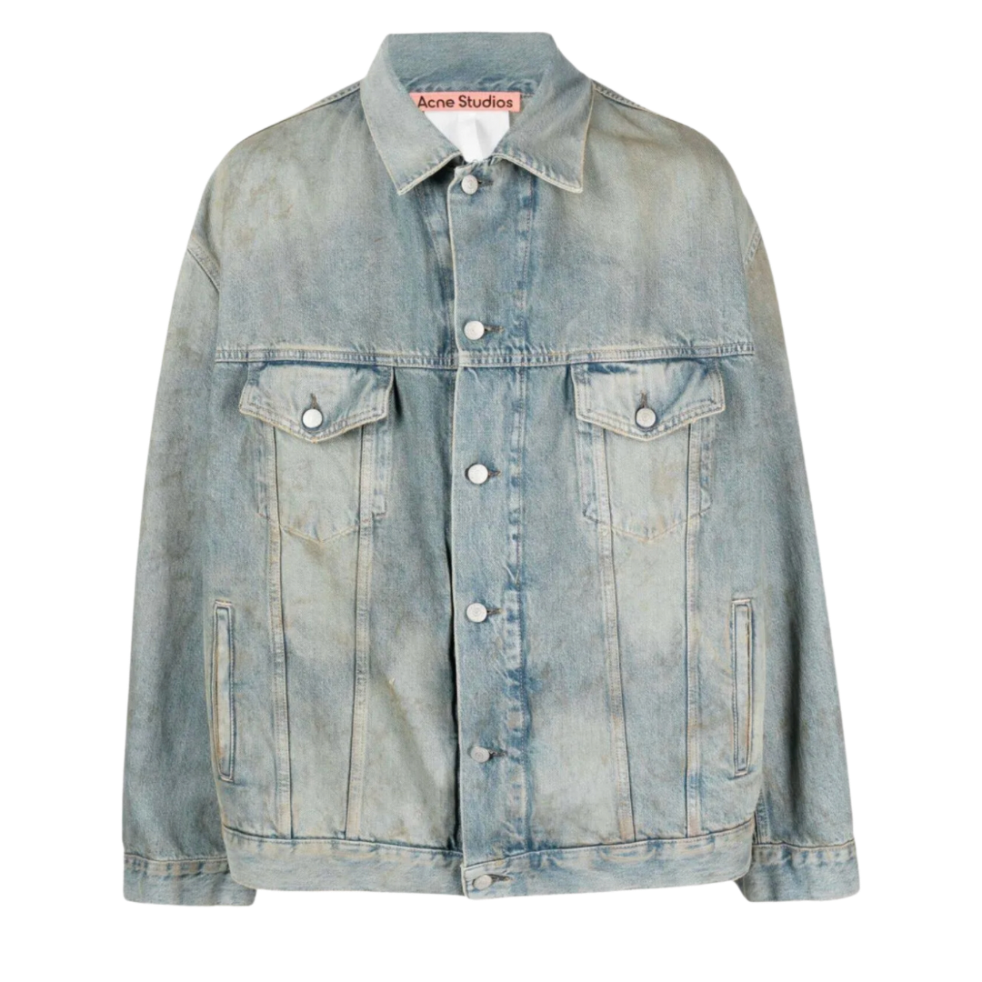Acne Studios Bla Konst Denim Cliff Jacket SHOP UBBI
