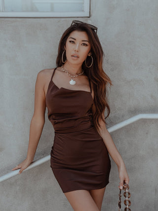 Point Grey Asymmetrical Mini Dress