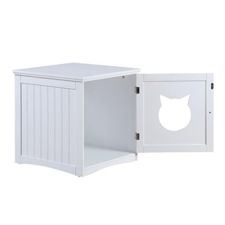Decorative Cat House & Litter Box Enclosure