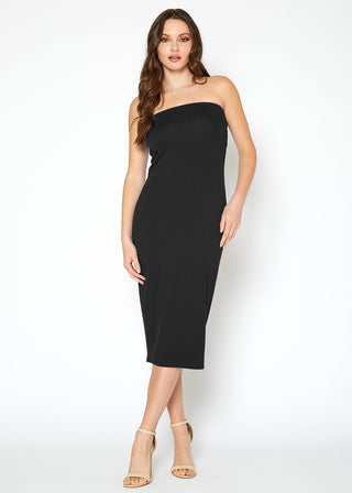 Laguna Niguel Strapless Midi Dress