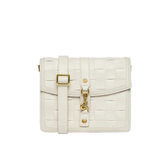 Vegan Woven Crossbody Bag