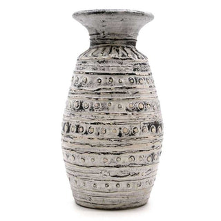 Ceramic Vase with Traditional Indonesian Design