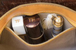 Washed Leather Crossbody Bag