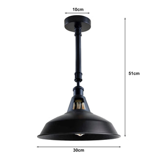 Metal Industrial Retro Ceiling Light