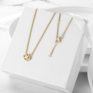 Floral Clover Necklace