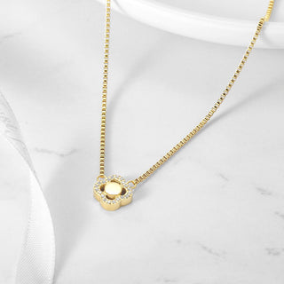 Floral Clover Necklace