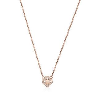 Floral Clover Necklace