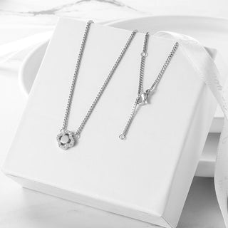 Floral Clover Necklace