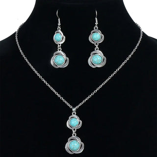 Vintage Turquoise Jewelry Set