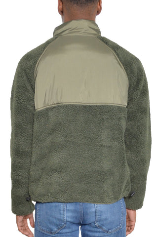 Kenmare Sherpa Cut-Out Fleece Jacket