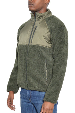 Kenmare Sherpa Cut-Out Fleece Jacket