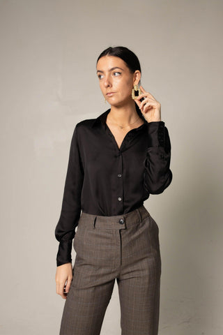 Prescott Virgin Wool Straight-Leg Trousers