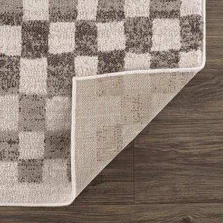 Medium Pile Rug with Timeless Geometric Pattern
