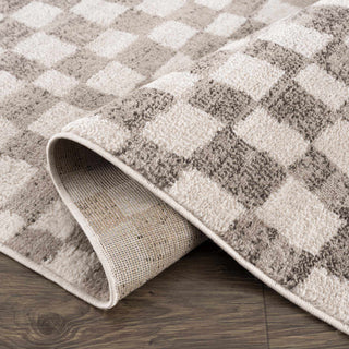 Medium Pile Rug with Timeless Geometric Pattern