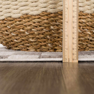 Medium Pile Rug with Timeless Geometric Pattern