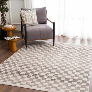 Medium Pile Rug with Timeless Geometric Pattern