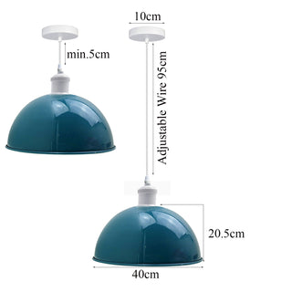 Pendant Lighting Dome 2-Pack