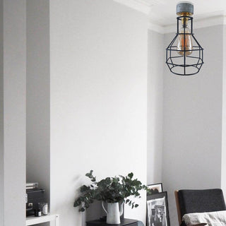 Pipe Cage Ceiling & Wall Light
