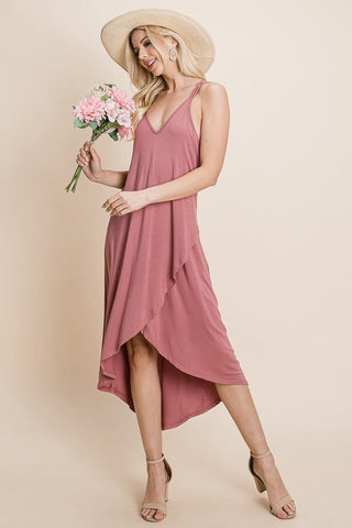 Pismo High-Low Strappy Dress