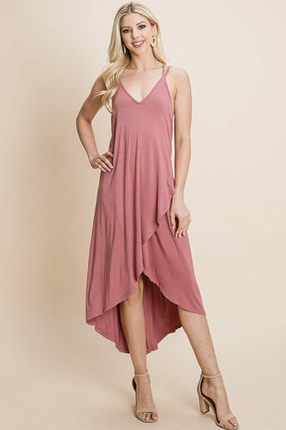 Pismo High-Low Strappy Dress