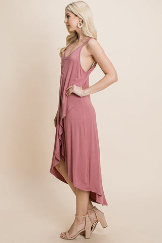Pismo High-Low Strappy Dress