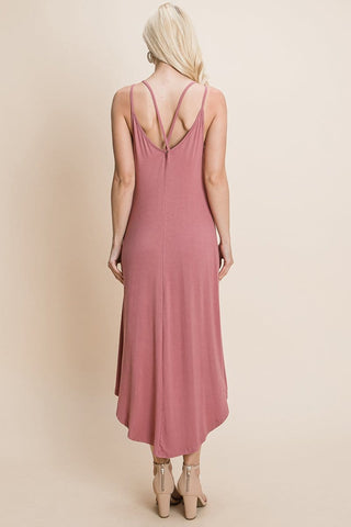 Pismo High-Low Strappy Dress