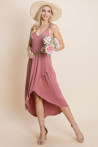 Pismo High-Low Strappy Dress