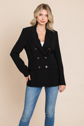 Petrolia Double Breasted Blazer