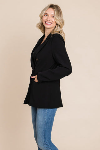 Petrolia Double Breasted Blazer