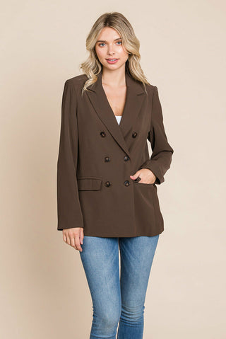 Petrolia Double Breasted Blazer