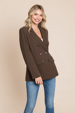 Petrolia Double Breasted Blazer