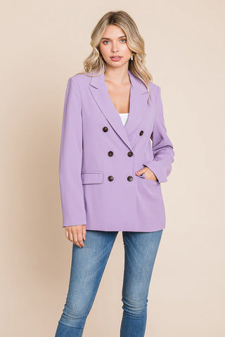 Petrolia Double Breasted Blazer
