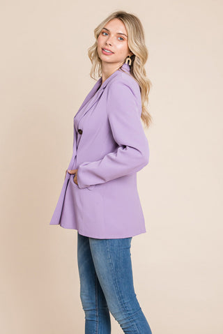 Petrolia Double Breasted Blazer