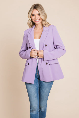 Petrolia Double Breasted Blazer