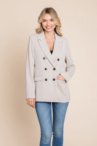 Petrolia Double Breasted Blazer