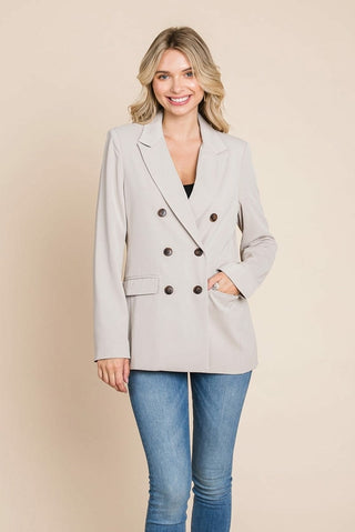 Petrolia Double Breasted Blazer