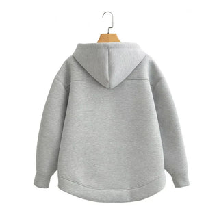 Hooded Zip-Up Sweatshirt