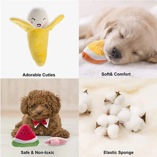 Plush Squeaky Dog Toys